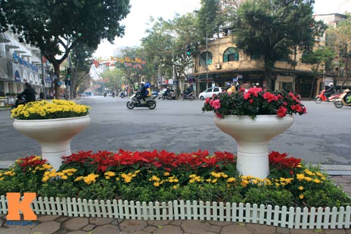Hà Nội trang hoàng đón Tết Nguyên đán 2014 - 13