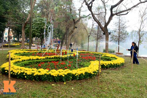 Hà Nội trang hoàng đón Tết Nguyên đán 2014 - 12