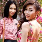 Xu hướng thời trang - Tp. HCM: Mẫu Việt dạo phố hoa Xuân