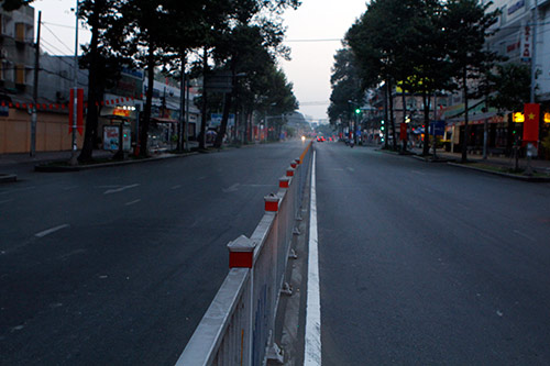 Một Sài Gòn vắng lặng sáng đầu năm - 13