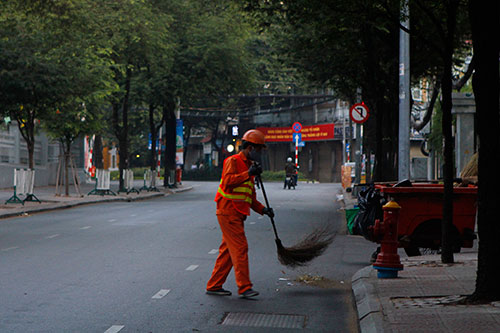 Một Sài Gòn vắng lặng sáng đầu năm - 7