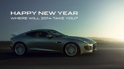 Những thông điệp chúc mừng năm mới ấn tượng bằng ảnh xe