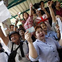 Bầu cử Thái Lan kết thúc trong chật vật
