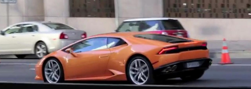 Lamborghini huracan đánh võng tại mỹ