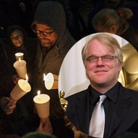 Phim - Hàng trăm fan thắp nến tiễn đưa Seymour Hoffman