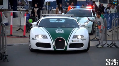 Bugatti Veyron của cảnh sát Dubai bắt đầu vận hành - 1