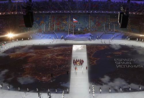 Lễ khai mạc Olympic hoành tráng ở Sochi - 4