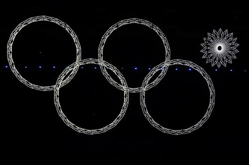 “Sự cố” tại lễ khai mạc Olympic Sochi 2014 - 1