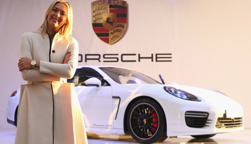 Maria Sharapova được tặng xe Porsche Panamera - 1