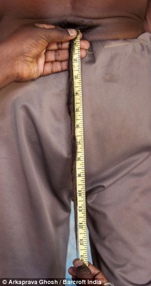Chàng trai có "đuôi" dài gần 40cm - 3