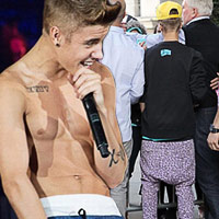 Bí quyết mặc đẹp - Ngán ngẩm với gu "tụt quần" của Justin Bieber