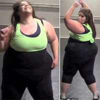Bạn trẻ - Cuộc sống - Cô gái béo phì tự tin nhảy sexy