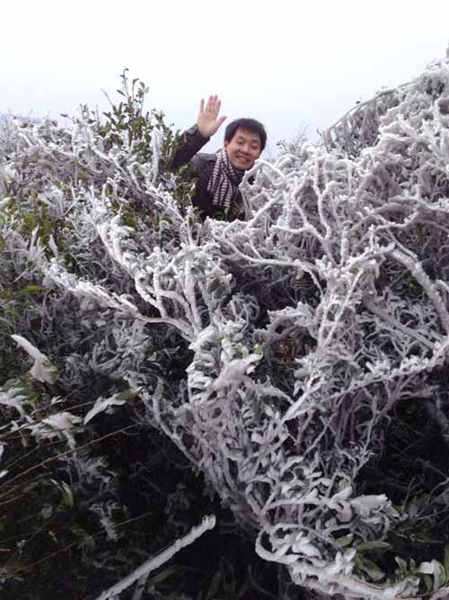 Băng tuyết trắng xóa, tuyệt đẹp ở Mẫu Sơn - 3