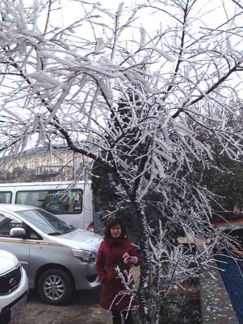 Băng tuyết trắng xóa, tuyệt đẹp ở Mẫu Sơn - 8