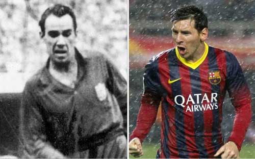 Messi sắp phá kỉ lục của huyền thoại Zarra - 1