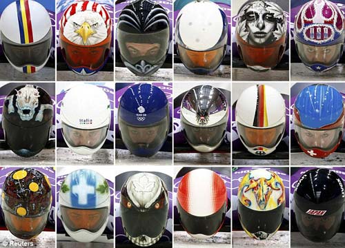 Mũ bảo hiểm “dị” nhất Olympic Sochi 2014 - 1