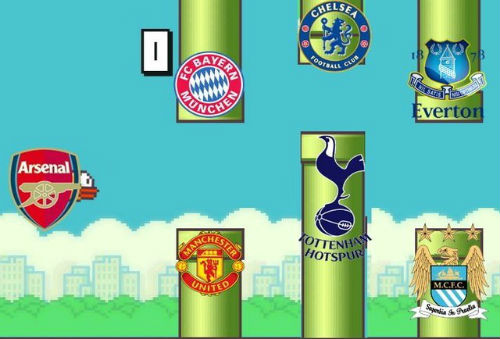 “Chuyên gia Flappy Bird” bình Arsenal-MU - 1