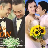 Tình yêu sóng gió của 5 đôi đồng tính Việt