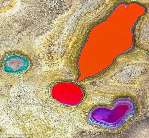 Hình trái tim khổng lồ ở lòng hồ xanh biếc - 3