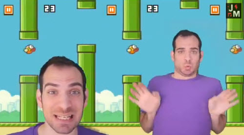 Video âm nhạc và hài kịch về Flappy Bird - 1