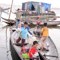 Du lịch - Những chợ nổi trên phá Tam Giang