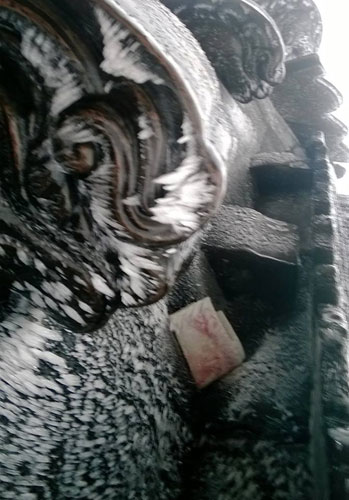 Đỉnh thiêng Yên Tử phủ băng tuyết trắng xóa - 3