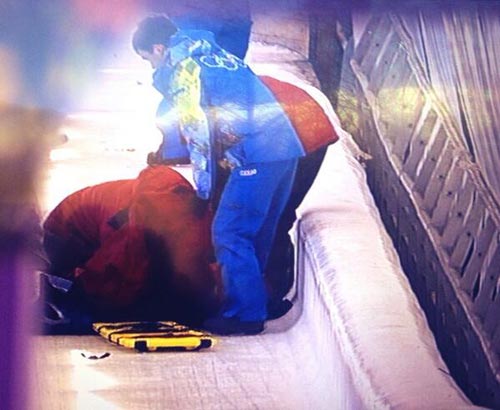 Tai nạn thương tâm ở Olympic Sochi - 1