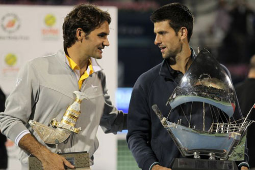 Federer thách thức Djokovic ở Dubai - 1