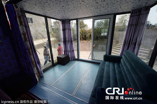 Ảnh: Nhà di động độc đáo ở Trung Quốc - 2