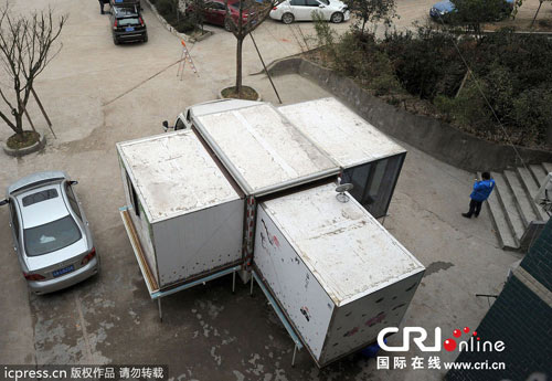 Ảnh: Nhà di động độc đáo ở Trung Quốc - 5