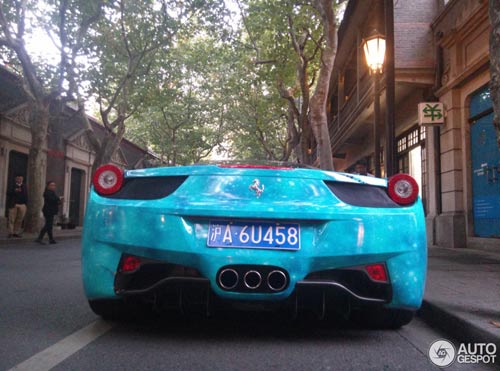 Ferrari 458 Italia phủ màu độc tựa giải ngân hà - 3