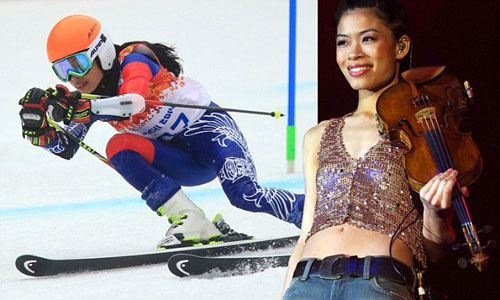 Nghệ sĩ vĩ cầm Vanessa Mae hoàn tất giấc mơ Olympic - 1