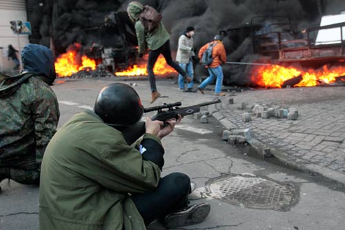 Ukraine: Cảnh sát rầm rộ tấn công người biểu tình - 5