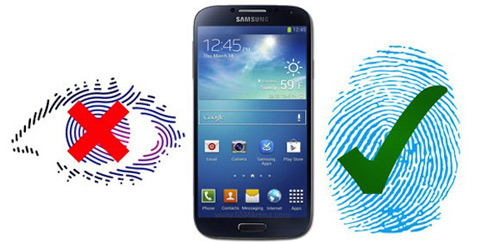 Samsung Galaxy S5 dùng cảm biến vân tay - 1