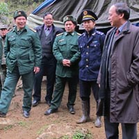 Tin tức trong ngày - Lập lều gác dịch tại vành đai biên giới