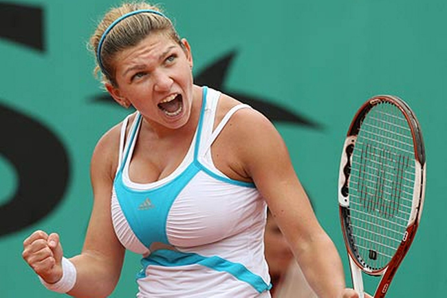 Simona Halep với những hình ảnh bị báo chí mỉa mai
