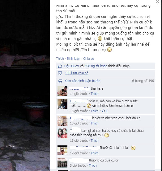 Xót thương cụ già 90 trong manh chiếu rách - 2