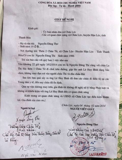 Trưởng công an xã bắn chim, 2 người nhập viện - 1