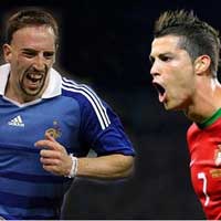 Bóng đá - Vòng loại Euro 2016: Ronaldo đấu Ribery