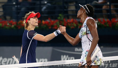 Venus Williams phục thù cho Serena ở Dubai - 1