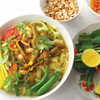 Ẩm thực - Mì lươn hương đồng nội miền Trung