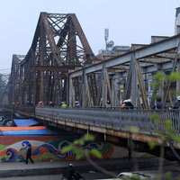 Đề xuất cầu Long Biên thành cầu quay sông Hàn
