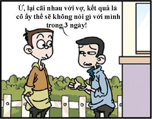 Truyện tranh: Nói xấu vợ, đừng có sợ! - 6
