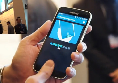 Video công nghệ quét vân tay trên Galaxy S5 - 1