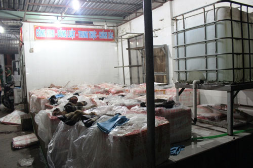 Bắt giữ 1,6 tấn chân trâu bò thối tuồn vào TP.HCM - 3