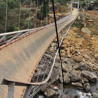 Tin tức trong ngày - Lật cầu ở Lai Châu: Mở lối đi dưới lòng suối