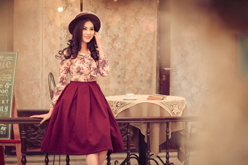Kim Dung khoe vai trần trễ nải - 13