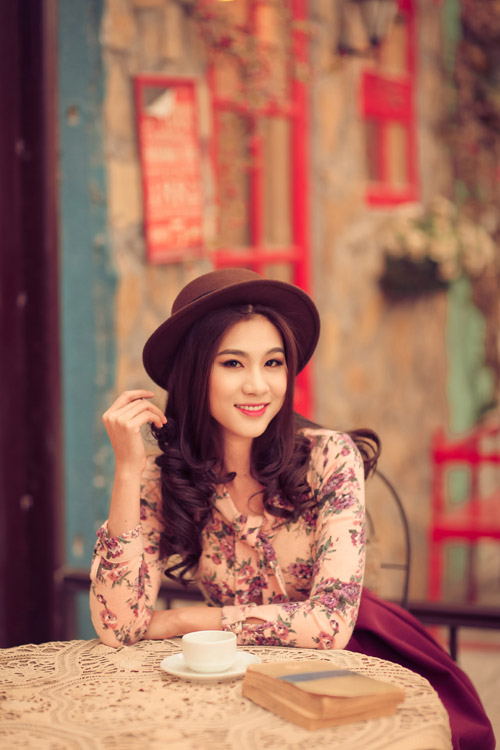 Kim Dung khoe vai trần trễ nải - 10