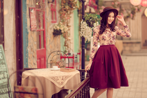 Kim Dung khoe vai trần trễ nải - 9