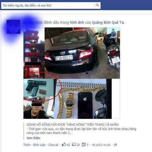 Thực hư chuyện khoe súng, giết 2 người trên Fb - 3